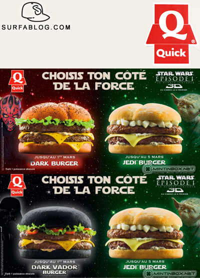 Fast Food Quick on Surfablog Quick Fast Food Lancia I Panini Di Star Wars
