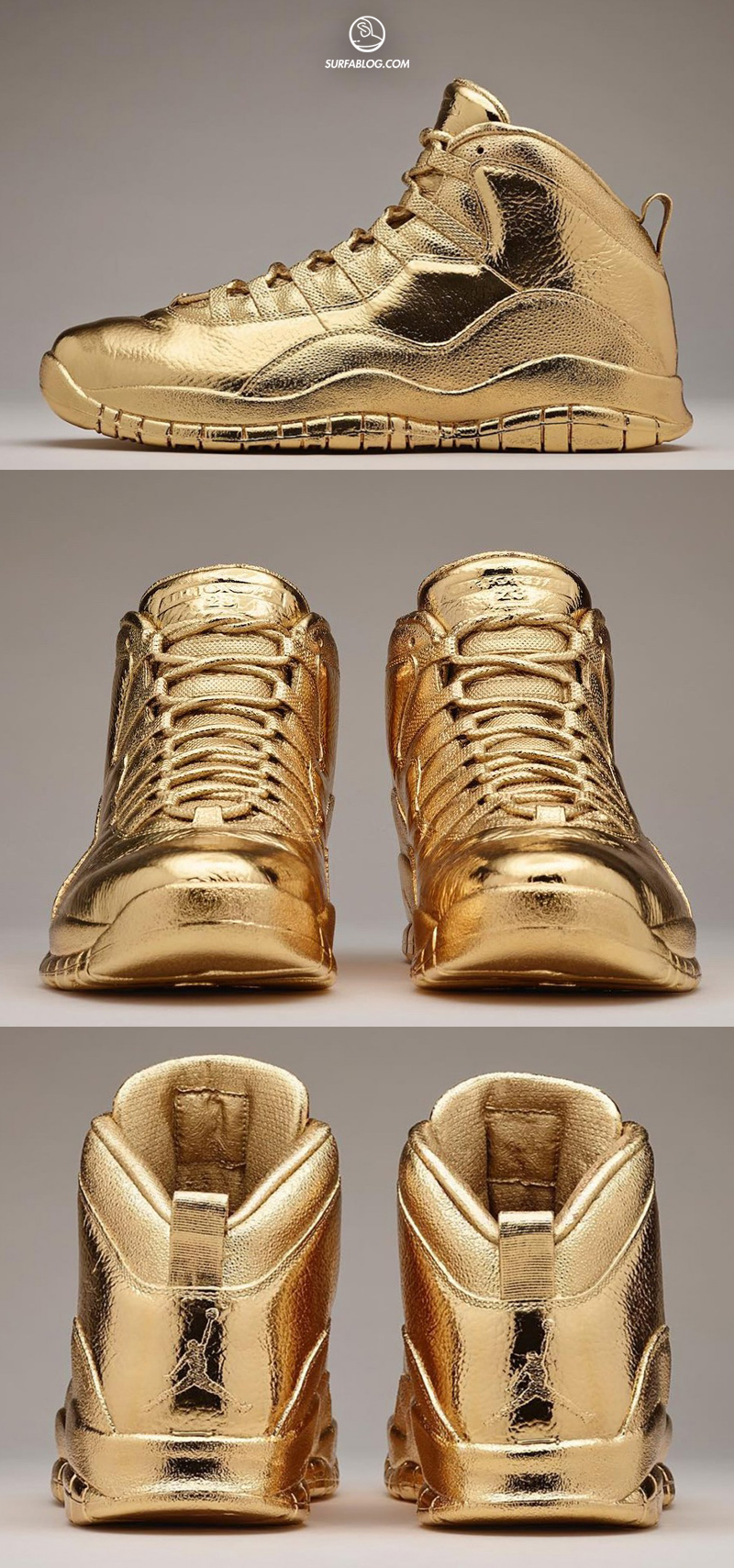 air jordan 19 oro