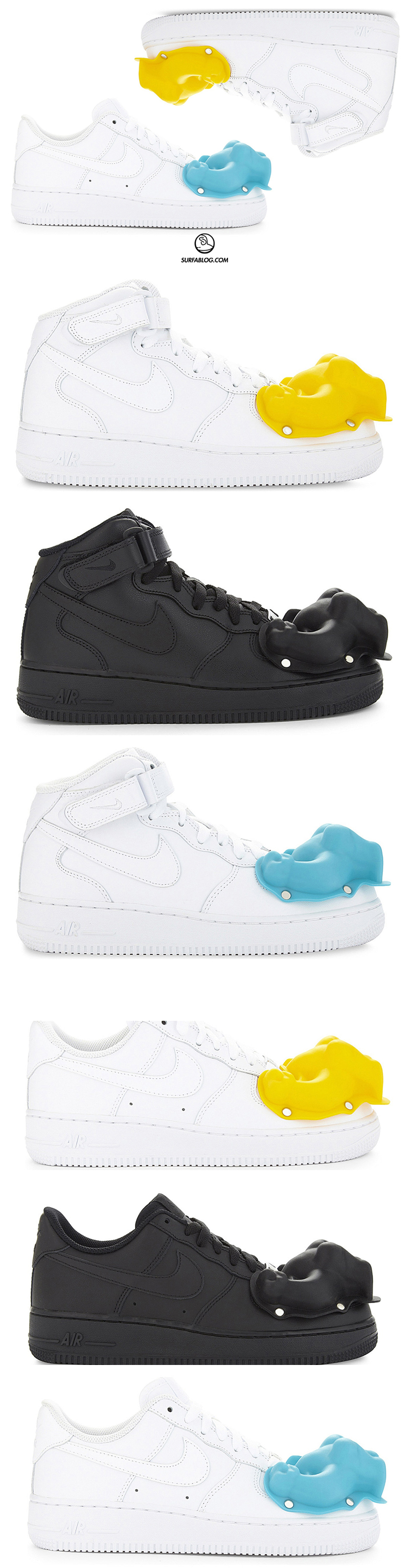 comme des garcons af1 dinosaur