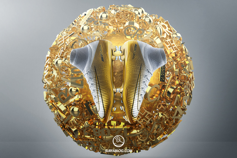 nike mercurial cr7 oro