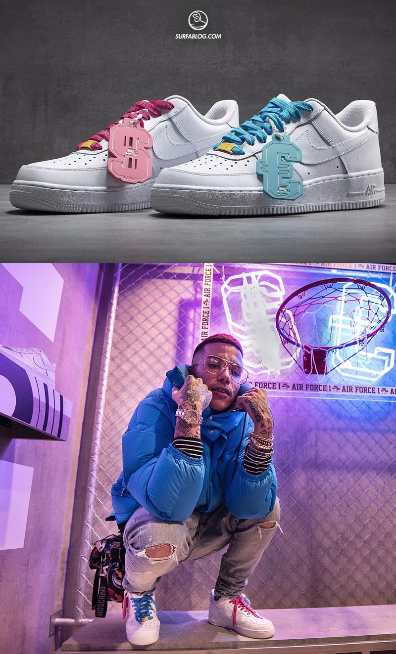 nike air force one x sfera ebbasta