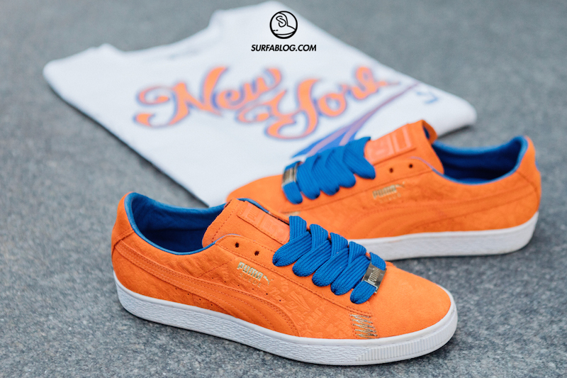 puma suede arancione