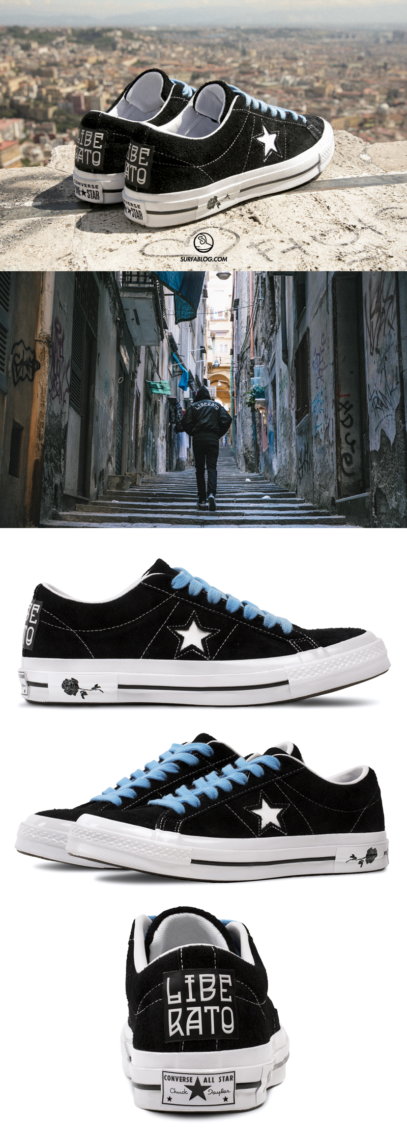 SURFAblog: CONVERSE LANCIA LA SNEAKER ONE STAR “LIBERATO”