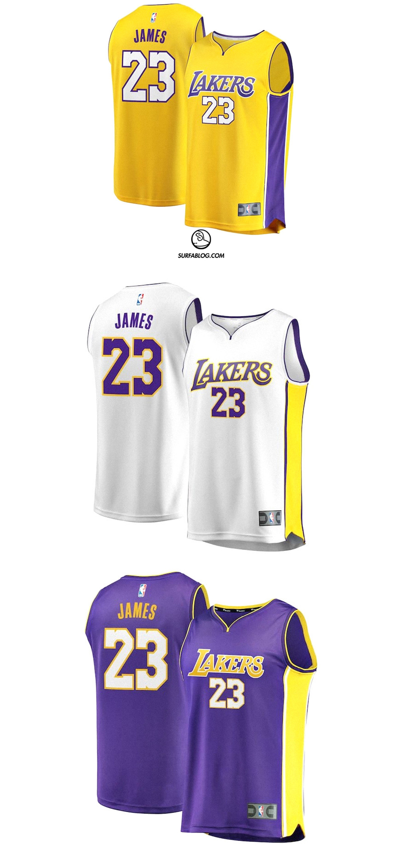 t shirt lebron james Vendita