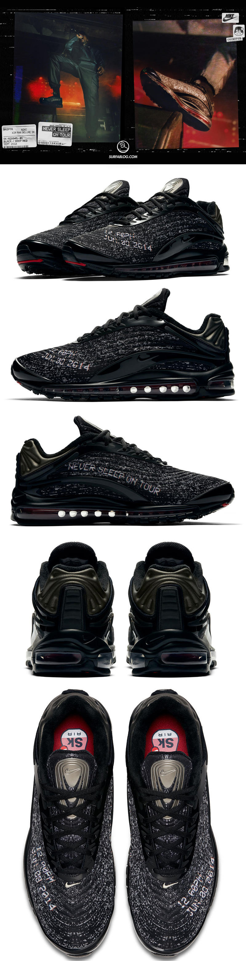 nike air max deluxe nere nike air max deluxe nere