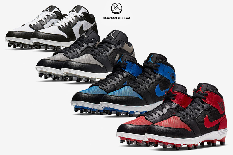 jordan 1 low football cleats