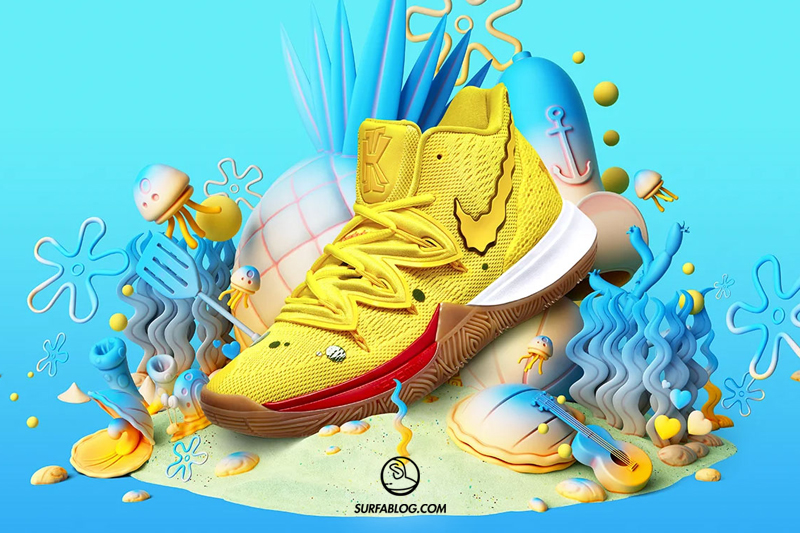 spongebob nike collab